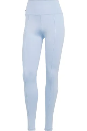 adidas Womens Premium Essentials Pintuck Tights - Recycled Material - Size Large
