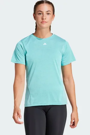 adidas Womens Designed for Training Tee - Recycled Material - Size Small
