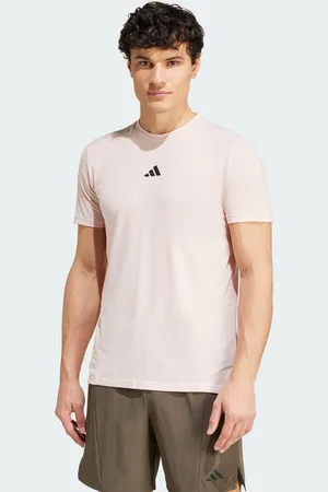 adidas Mens Designed for Training Workout Tee - Recycled Material - Size 3XL (Long)