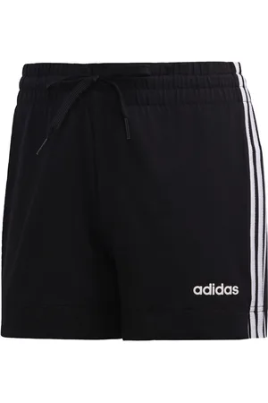 adidas Womens Essentials 3-Stripes Shorts - Cotton - Size X-Large