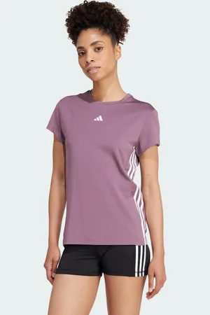 adidas Womens Hyperglam Training Tee - Recycled Material - Size X-Small