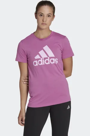 adidas Womens Essentials Logo Tee - Cotton - Size X-Small