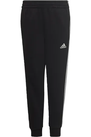 adidas Kids Unisex Essential 3-Stripes Pants - - Size 5-6Y
