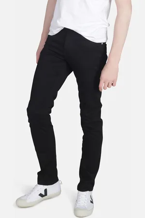 Monkee Genes Mens Organic Cotton Blend Slim Fit Mid-Rise Denim Jeans - Size 29W/34L