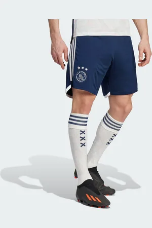adidas Mens Ajax Amsterdam 23/24 Away Shorts - Recycled Material - Size Large