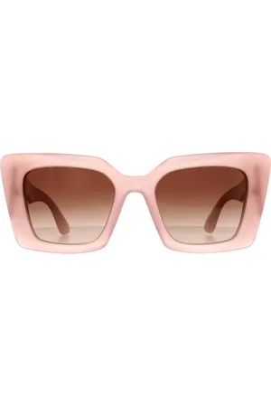 Burberry Square Womens Frosted Brown Gradient BE4344 Daisy - One Size