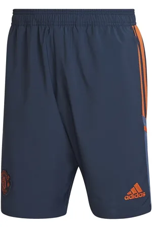 adidas Mens Manchester United Condivo 22 Downtime Shorts in Recycled Material - Size Small