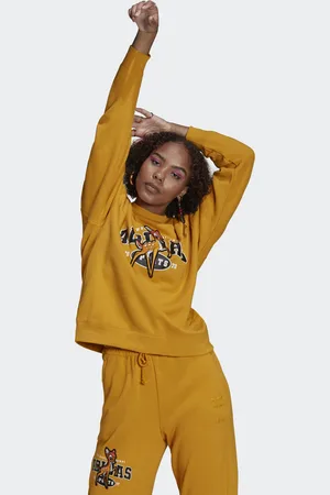 adidas Womens DISNEY BAMBI GRAPHIC SWEATER - Cotton - Size 4 UK