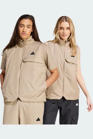 adidas Unisex City Escape Utility Vest - Recycled Material - Size Large