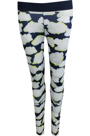adidas Stella Womens Navy/White Leggings - - Size X-Small