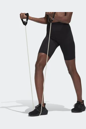 adidas Womens Optime Training Bike Short Leggings - Recycled Material - Size 2XS