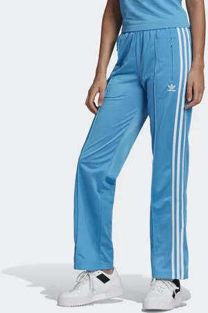 adidas Womens Adicolor Classics Firebird Primeblue Track Pants - Recycled Material - Size 10 UK
