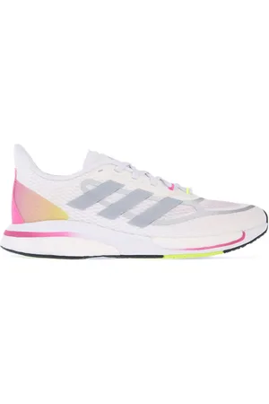 adidas Womenss Supernova + Running Shoes in silver Textile - Size UK 5.5