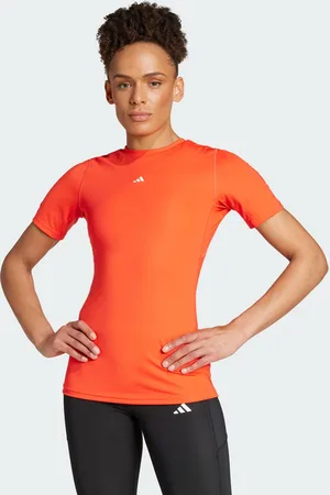 adidas Womens TECHFIT Training Tee - - Size Medium