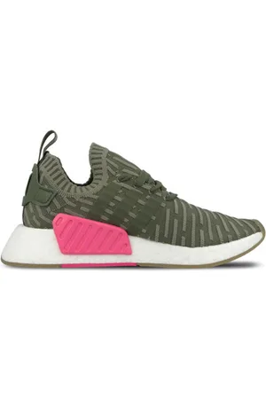 adidas NMD_R2 Primeknit Lace-Up Synthetic Womens Running Trainers BY9953 - Size UK 5.5