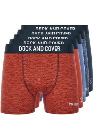Duck and Cover Mens Quenelly Boxer Shorts (Pack of 5) (Multicoloured) - - Size 2XL