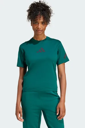adidas Womens Z.N.E. Tee - Cotton - Size Small