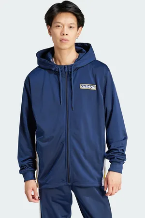 adidas Mens Adicolor Adibreak Full-Zip Hoodie - Recycled Material - Size Medium