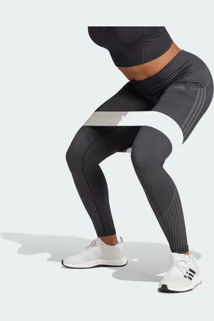 adidas Womens Seamless Branded 7/8 Leggings - Recycled Material - Size X-Small