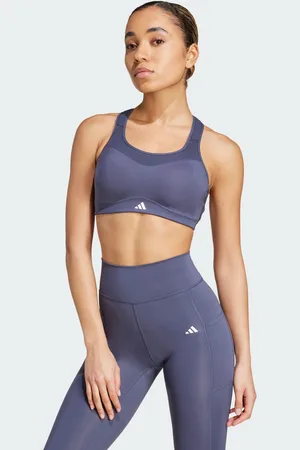 adidas Womens TLRD Impact Training High-Support Bra - Recycled Material - Size XL (A-B)