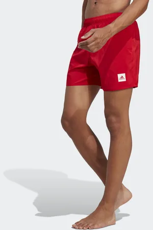 adidas Mens Short Length Solid Swim Shorts - Recycled Material - Size X-Large
