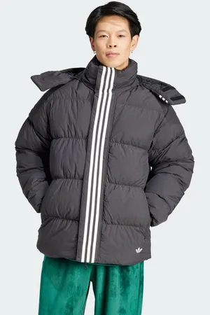 adidas Mens RIFTA Down Regen Hooded Puffer Jacket - Polyamide - Size 2XL