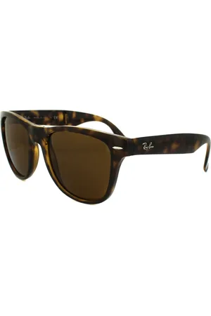 Ray-Ban Rectangle Unisex Tortoise Sunglasses - One Size