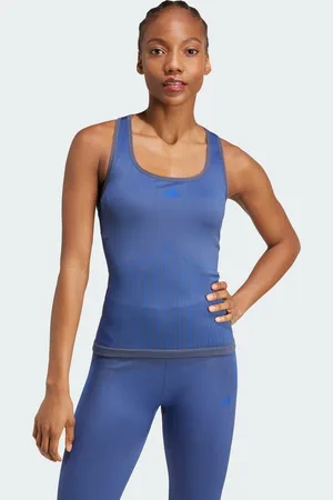 adidas Womens AEROKNIT Tank Top - Recycled Material - Size 2XS