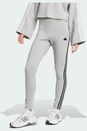adidas Womens Future Icons 3-Stripes Leggings - Cotton - Size Large