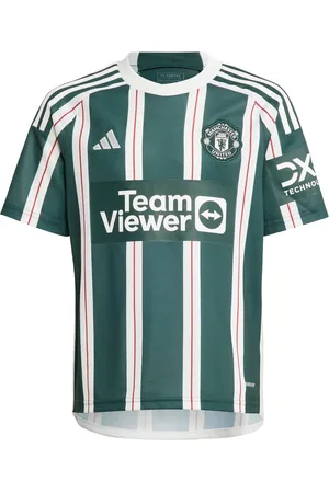 adidas Kids Unisex Manchester United 23/24 Away Jersey - recycled_material - Size 9-10Y