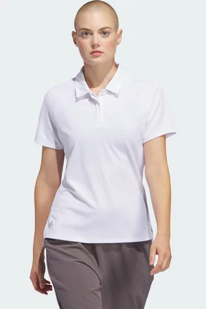 adidas Womens Ultimate365 HEAT.RDY Polo Shirt - recycled_material - Size Large