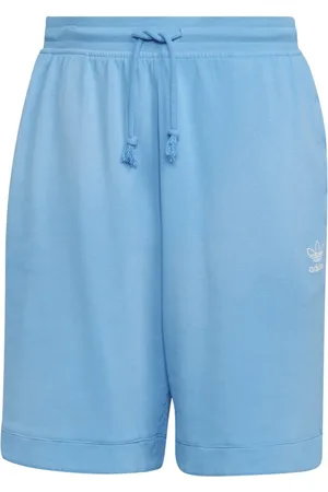 adidas Mens Essentials+ Made with Nature Shorts in Blue - - Size Large