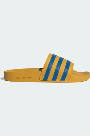 adidas Unisex Adilette Slides - Leather - Size UK 6
