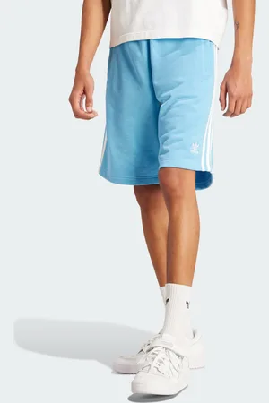 adidas Mens Adicolor 3-Stripes Shorts - Cotton - Size Medium