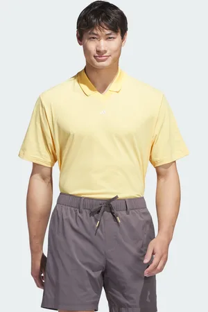 adidas Mens Ultimate365 Twistknit Piqué Polo Shirt - Recycled Material - Size Medium