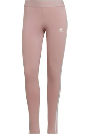 adidas Womens 3 Stripes Leggings - Cotton - Size Small