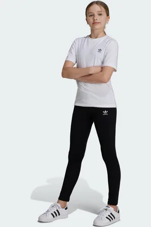 adidas Kids Unisex Leggings - Cotton - Size 14-15Y