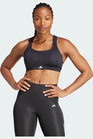 adidas Womens TLRD Impact Training High-Support Bra - Recycled Material - Size XS (D-DD)