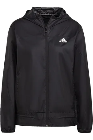 adidas Womens AEROREADY Logo Running Windbreaker - recycled_material - Size Small