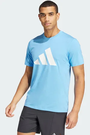 adidas Mens Train Essentials Feelready Logo Training Tee - Recycled Material - Size Medium