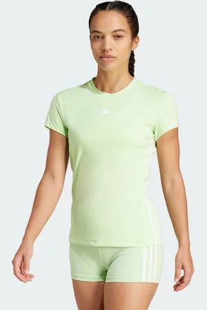 adidas Womens Hyperglam Training Tee - Recycled Material - Size Large