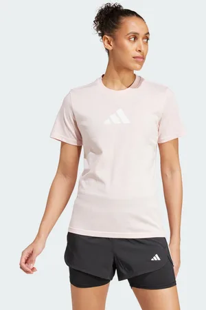 adidas Womens All-Gym Category Graphic Tee - Cotton - Size Medium