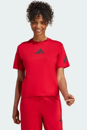 adidas Womens Z.N.E. Tee - Cotton - Size X-Small