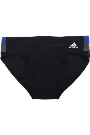 adidas Mens Colourblock Swim Trunks in black blue - Size 42 inch