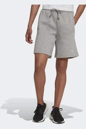 adidas Womens ALL SZN Fleece Shorts - Cotton - Size Medium