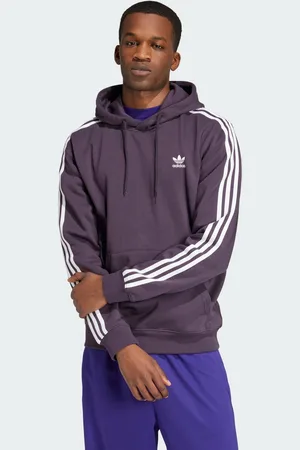 adidas Mens Adicolor Classics 3-Stripes Hoodie - Cotton - Size Small