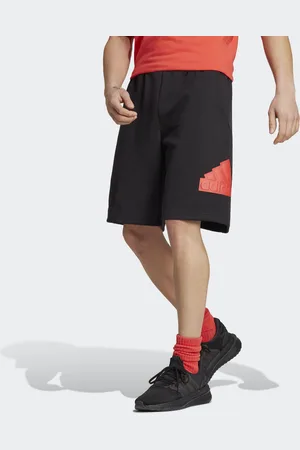 adidas Mens Future Icons Badge of Sport Shorts - Cotton - Size Large