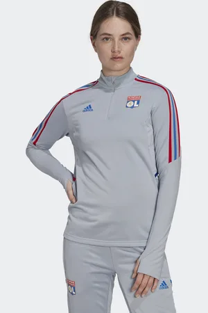 adidas Womens Olympique Lyonnais Tiro 21 Training Top - Recycled Material - Size Large