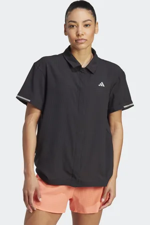 adidas Womens X-City Running HEAT.RDY Tee - Recycled Material - Size Small