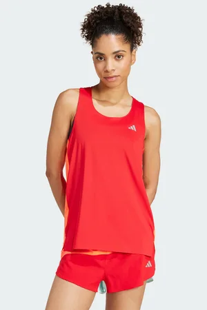 adidas Womens New York City Running Singlet - Recycled Material - Size X-Small
